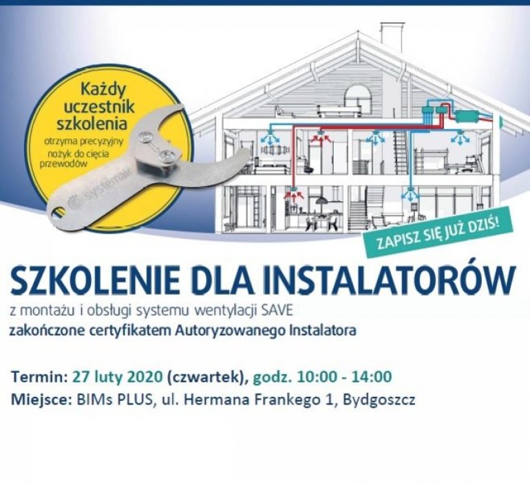 Zapraszamy na bezpłatne szkolenie dla Instalatorów