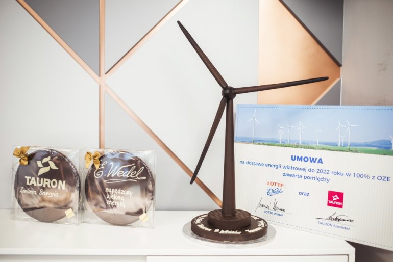 Zielona energia dla czekoladowego giganta