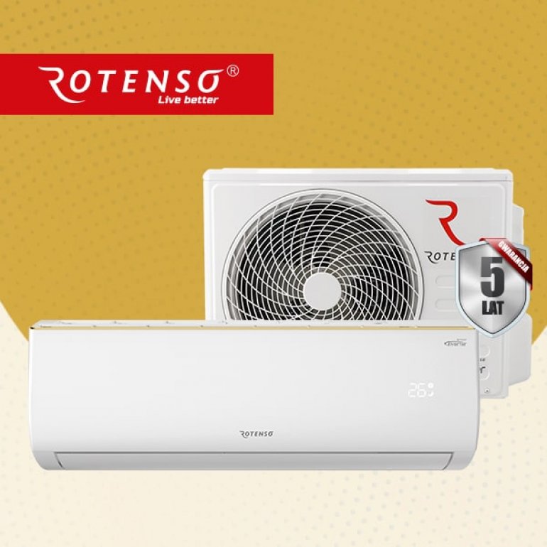 Klimatyzatory Rotenso® Roni z chemią profesjonalną Cleanairix | kwiecień 2020 | Thermosilesia