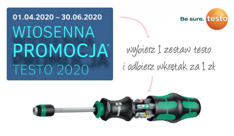 Wiosenna promocja TESTO 2020 | SYSTHERM