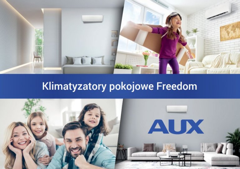 Klimatyzator AUX Freedom | Najlepsze klimatyzatory 2020