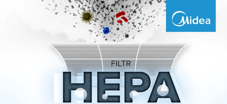Zamontuj filtr HEPA w swojej klimatyzacji Midea