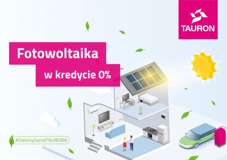 Fotowoltaiczna rewolucja w TAURONIE. Wszystko załatwisz on-line