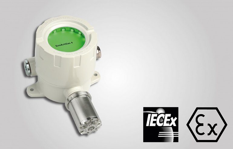 Czujnik SmArtGas 4 z certyfikatem IECEX