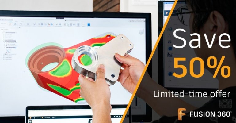 Kup Fusion 360 z 50% rabatem
