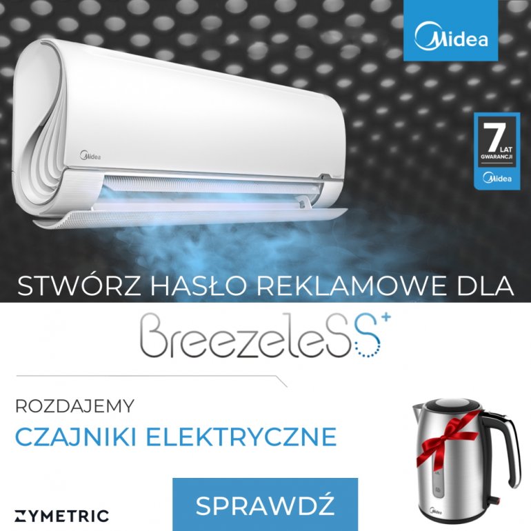 Stwórz hasło reklamowe dla Breezeless+