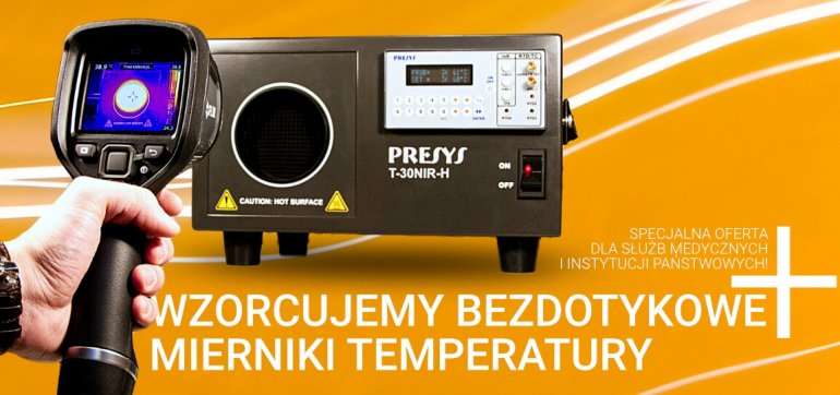 Wzorcowanie mierników temperatury i specjalna oferta dla służb!