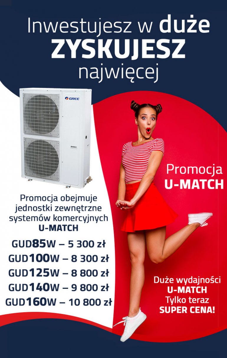 Promocja U-MATCH | sierpień 2020 | GREE