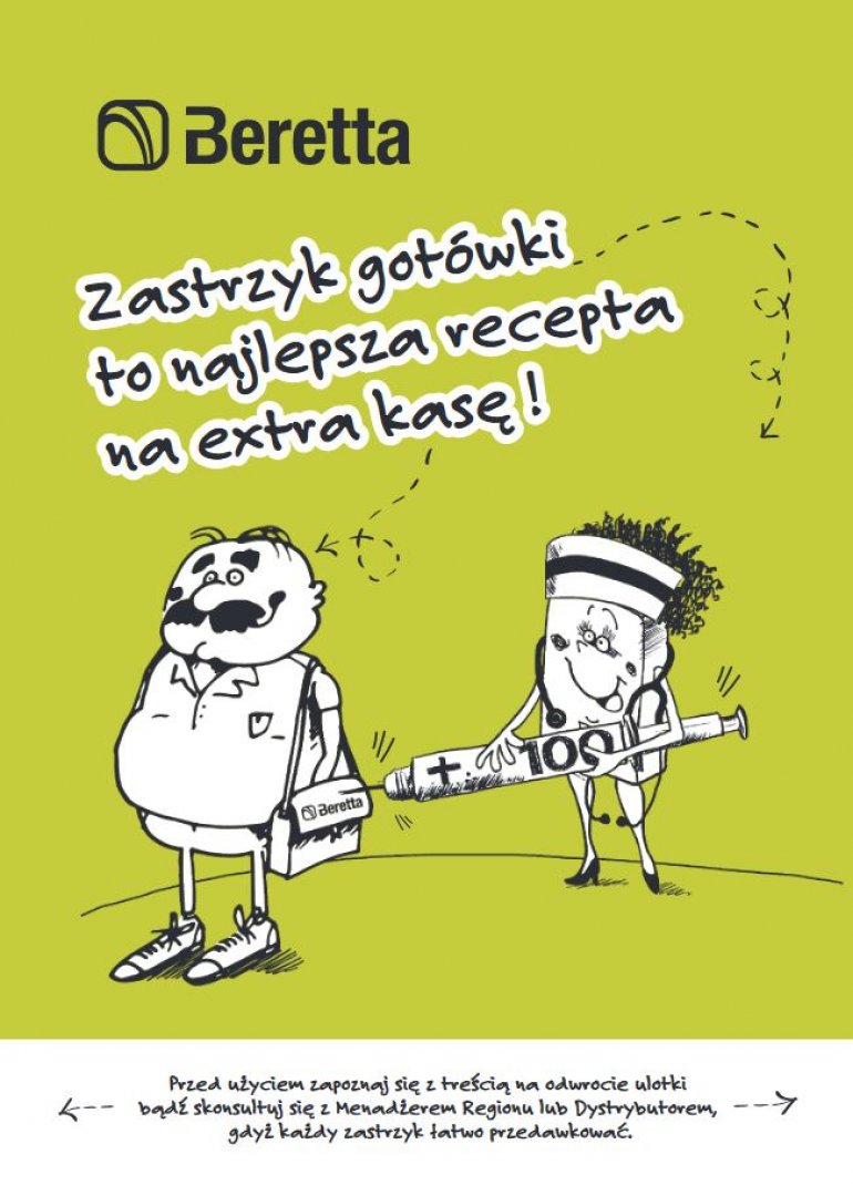 Kotły gazowe Beretta - promocja "Zastrzyk gotówki"
