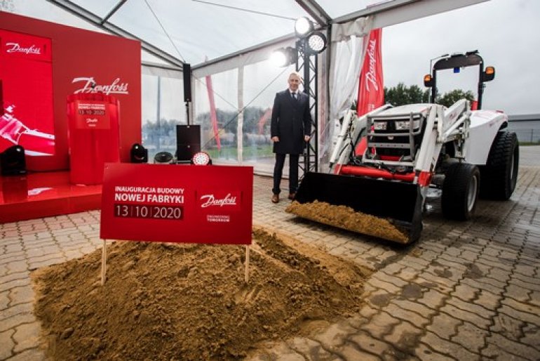 W Grodzisku Mazowieckim powstaje nowoczesna fabryka Danfoss