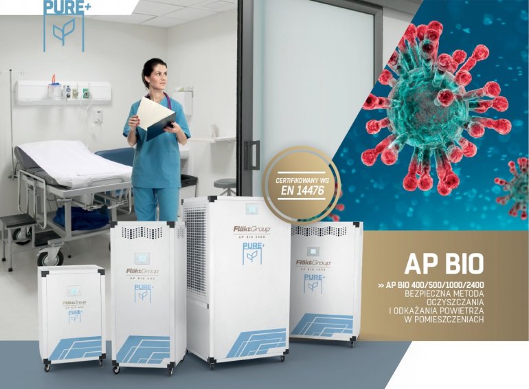 Innowacyjny oczyszczacz powietrza AP BIO firmy FläktGroup