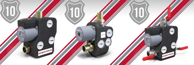 Kotły DEFRO* zakupione wraz z termoregulatorami: DEFRO 53 lub DEFRO 53 BASIC lub DEFRO 57 będą miały wydłużoną gwarancję na szczelność wymiennika do 10 lat