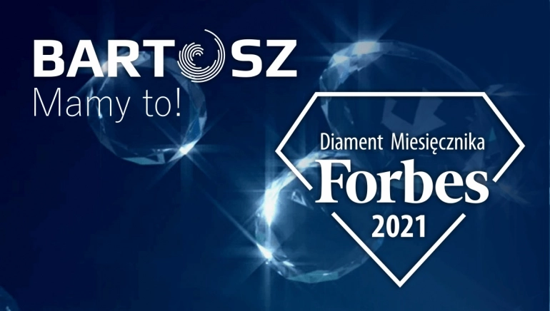 Firma Bartosz otrzymała Diament Forbesa 2021