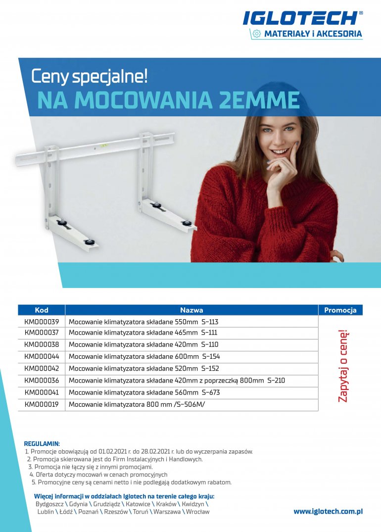 Ceny specjalnie! NA MOCOWANIA 2EMME
