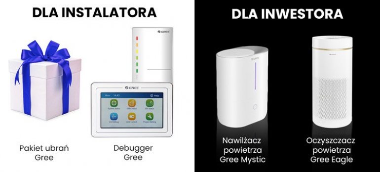 Gree dba o Twój komfort na każdym etapie inwestycji