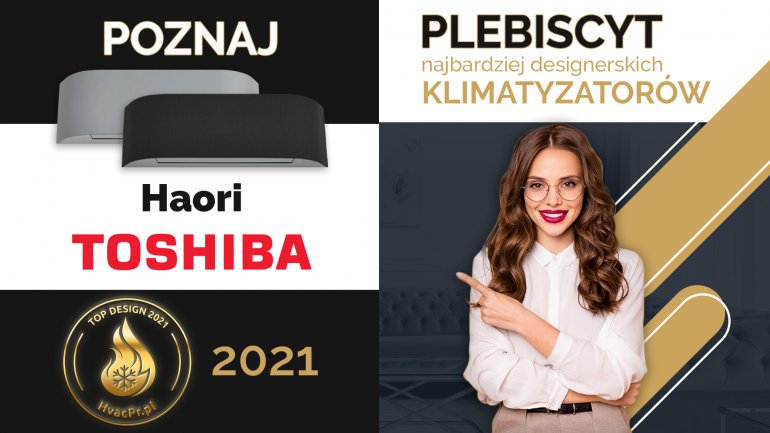 Klimatyzator Toshiba HAORI | Nowości klimatyzacja 2021
