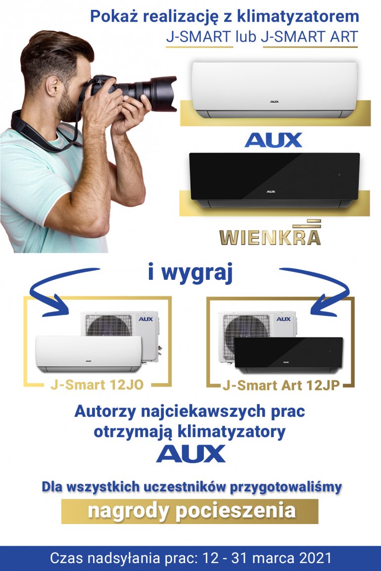 Drodzy Instalatorzy! – Rusza Konkurs AUX