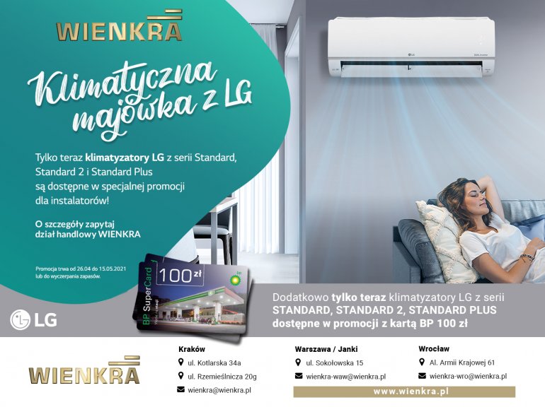 Klimatyczna majówka z LG