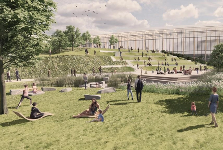 Rozstrzygnięto konkurs architektoniczny na projekt parku miejskiego Wilanów Park