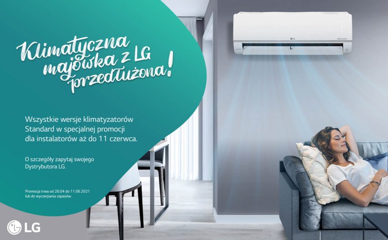 Klimatyczna majówka z LG nadal trwa!