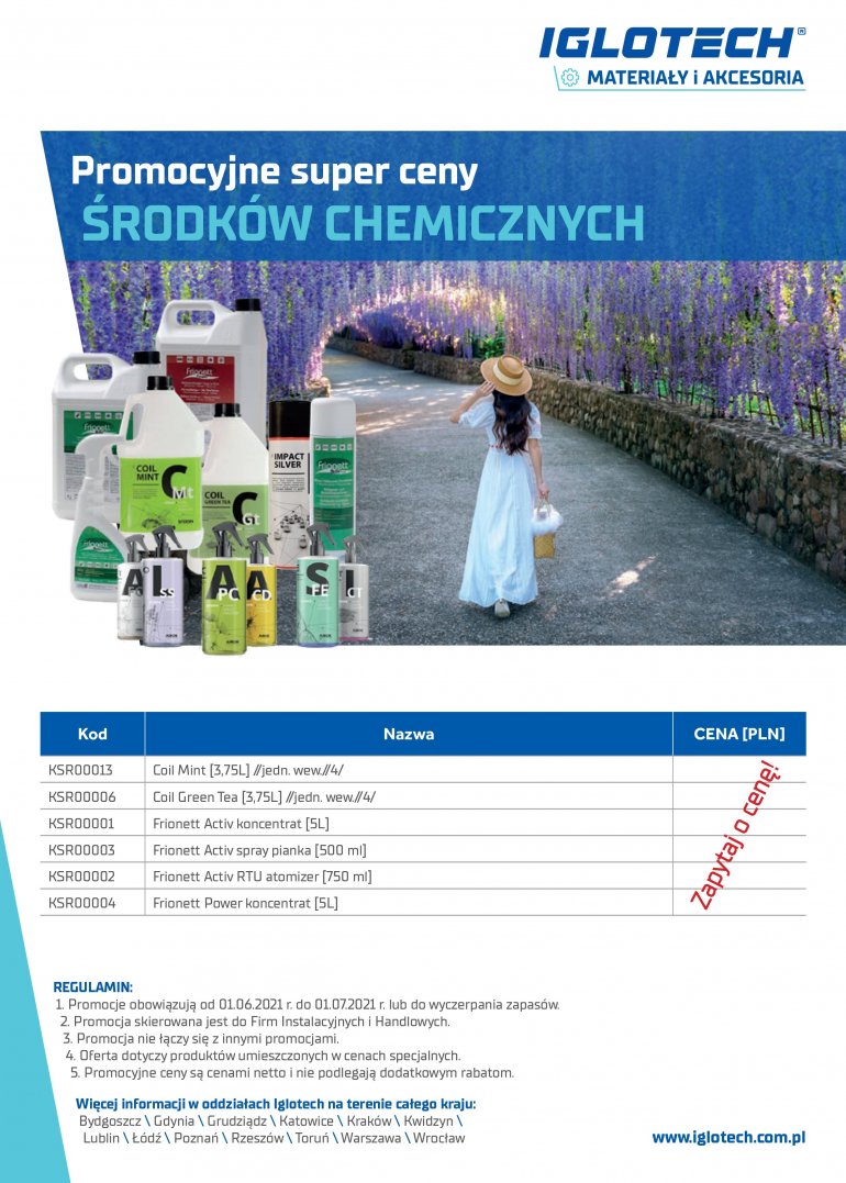 Promocyjne super ceny środków chemicznych