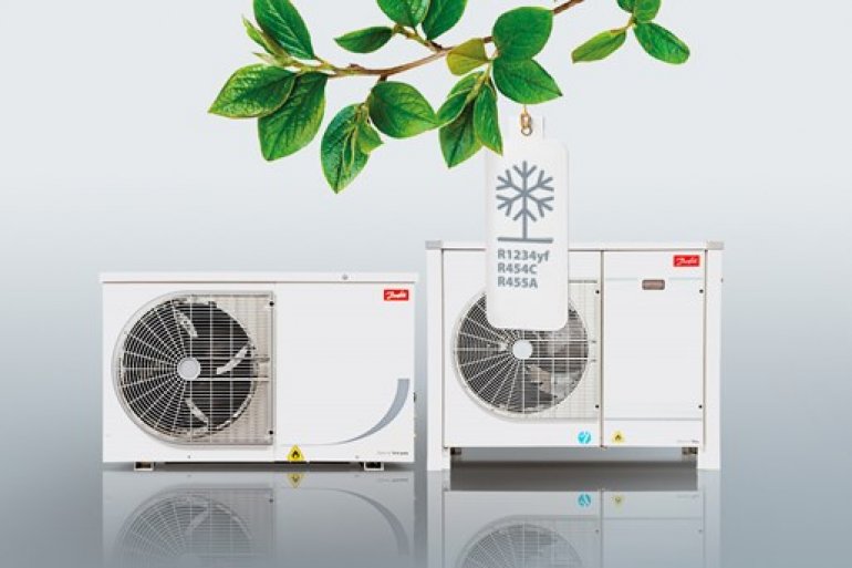 Wieloczynnikowe agregaty skraplające firmy Danfoss, dostosowane do pracy z substancjami z grupy A2L, do instalacji z płynami roboczymi o bardzo niskim GWP