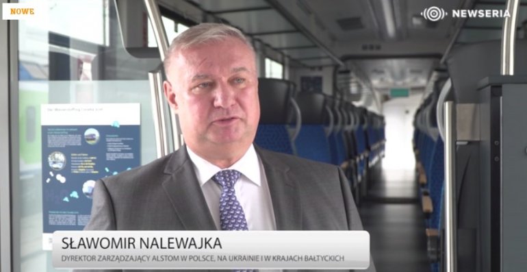 Pierwszy na świecie pasażerski pociąg wodorowy może być produkowany w Polsce