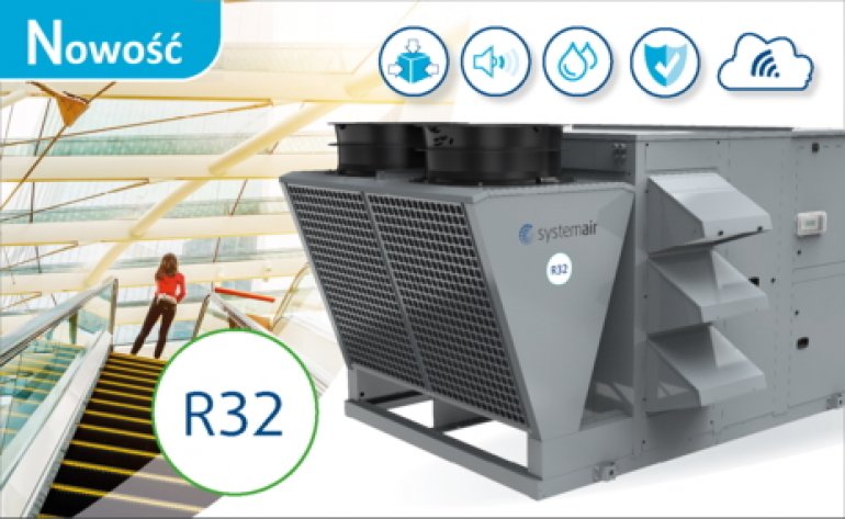 Nowe rooftopy z niskim współczynnikiem GWP: SYSAER R32