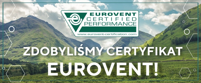 VBW Engineering wkracza na najwyższy poziom jakości - zdobywamy prestiżowy certyfikat EUROVENT