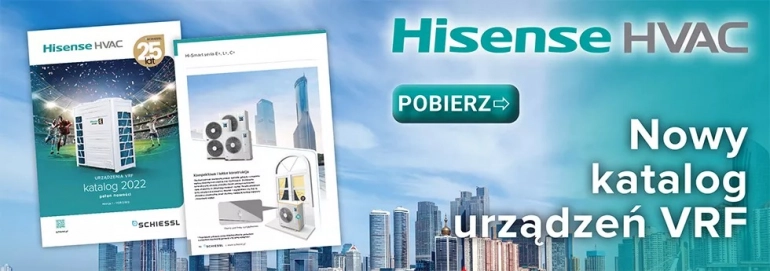 Katalog urządzeń VRF Hisense 2022 już dostępny!