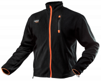 Bluza polarowa, czarna, rozmiar S/48