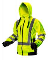 Bluza robocza ostrzegawcza, żółta, rozmiar L