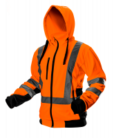 Bluza robocza ostrzegawcza, pomarańczowa, rozmiar L