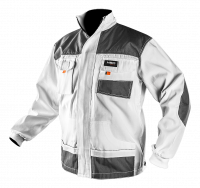 Bluza robocza biała, HD, rozmiar L/52