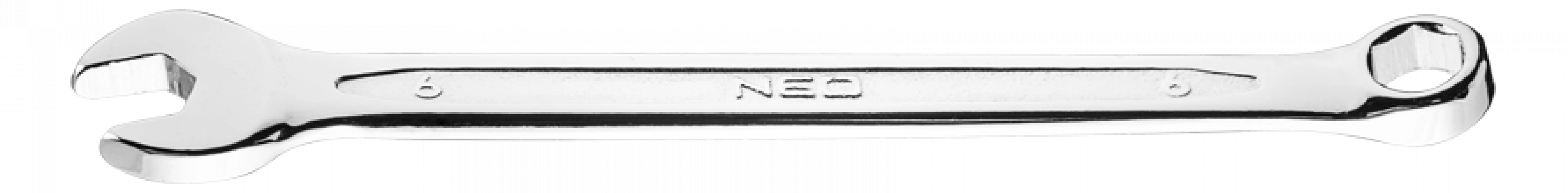 Klucz płasko-oczkowy HEX/V 6 x 100 mm