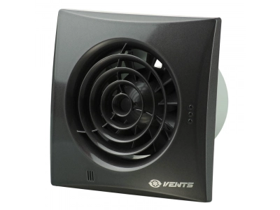 Wentylator osiowy QUIET 100 BLACK Cichy wentylator osiowy