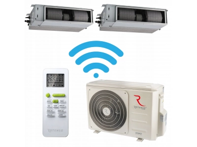 Klimatyzator kanałowy Rotenso 2:1Nevo 2,1kW WiFi