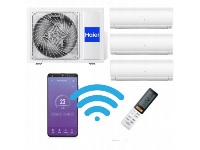 Klima MULTI SPLIT 3:1 Haier Flexis Matt 3,5kW WIFI
