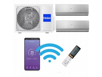 Klima MULTI SPLIT 2:1 Haier Flexis Silver 2,6kW