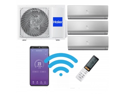 Klima MULTI SPLIT 3:1 Haier Flexis Silver 3,5kW