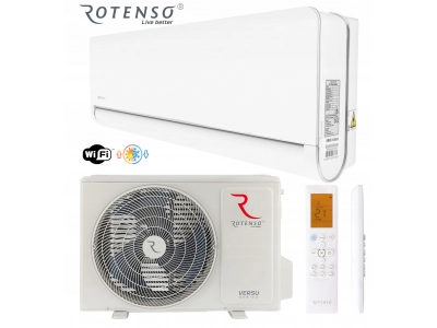 KLIMATYZATOR ROTENSO Klimatyzacja VERSU Pure A+++ Jonizator Wi-Fi 3.5kW