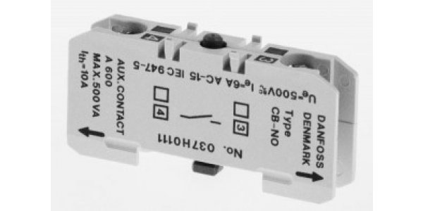 Styk pomocniczy Danfoss CB-NO zwierny /037H0111/